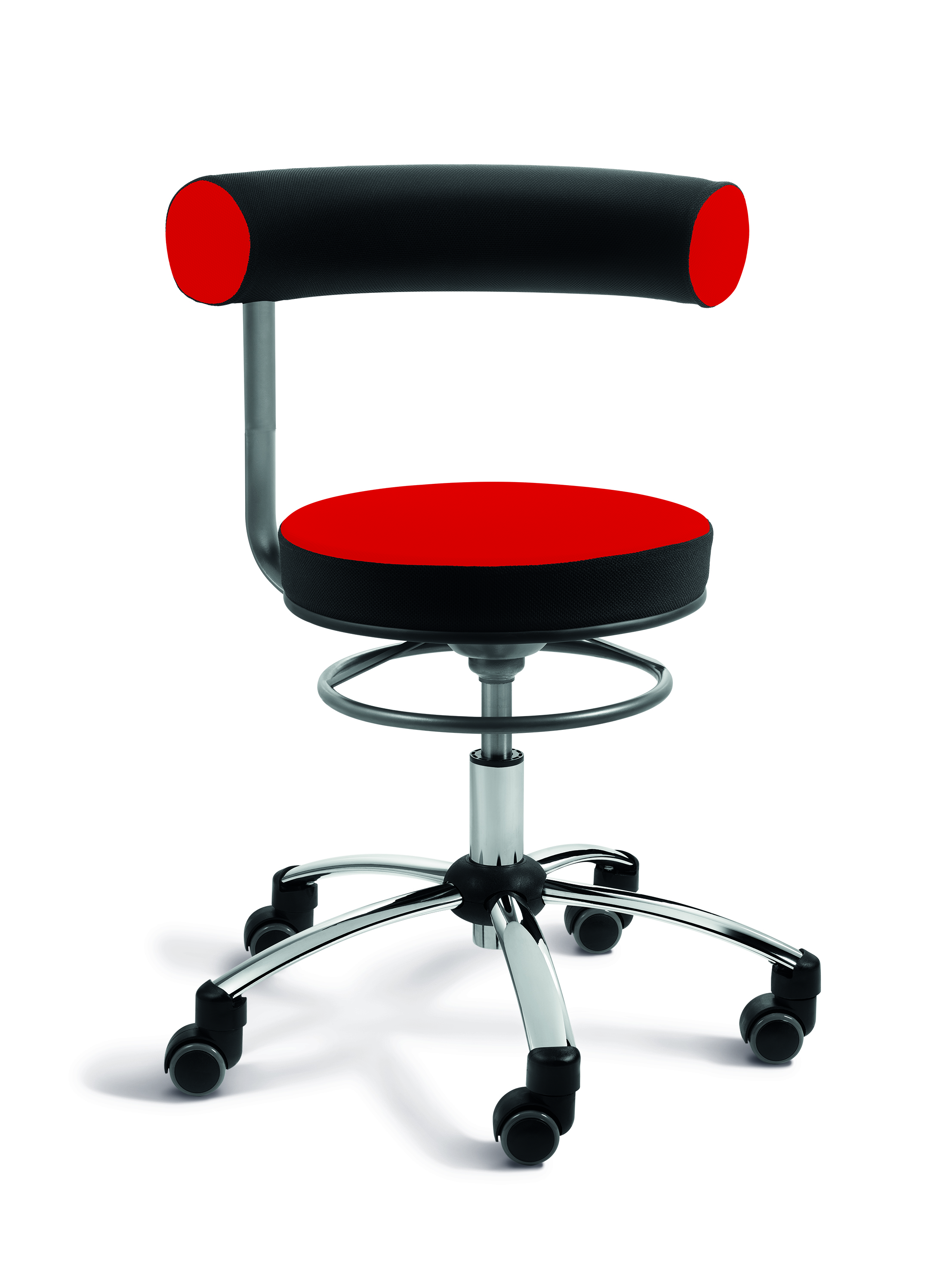 Sanus NORM, Stoff, rot, Standardrollen