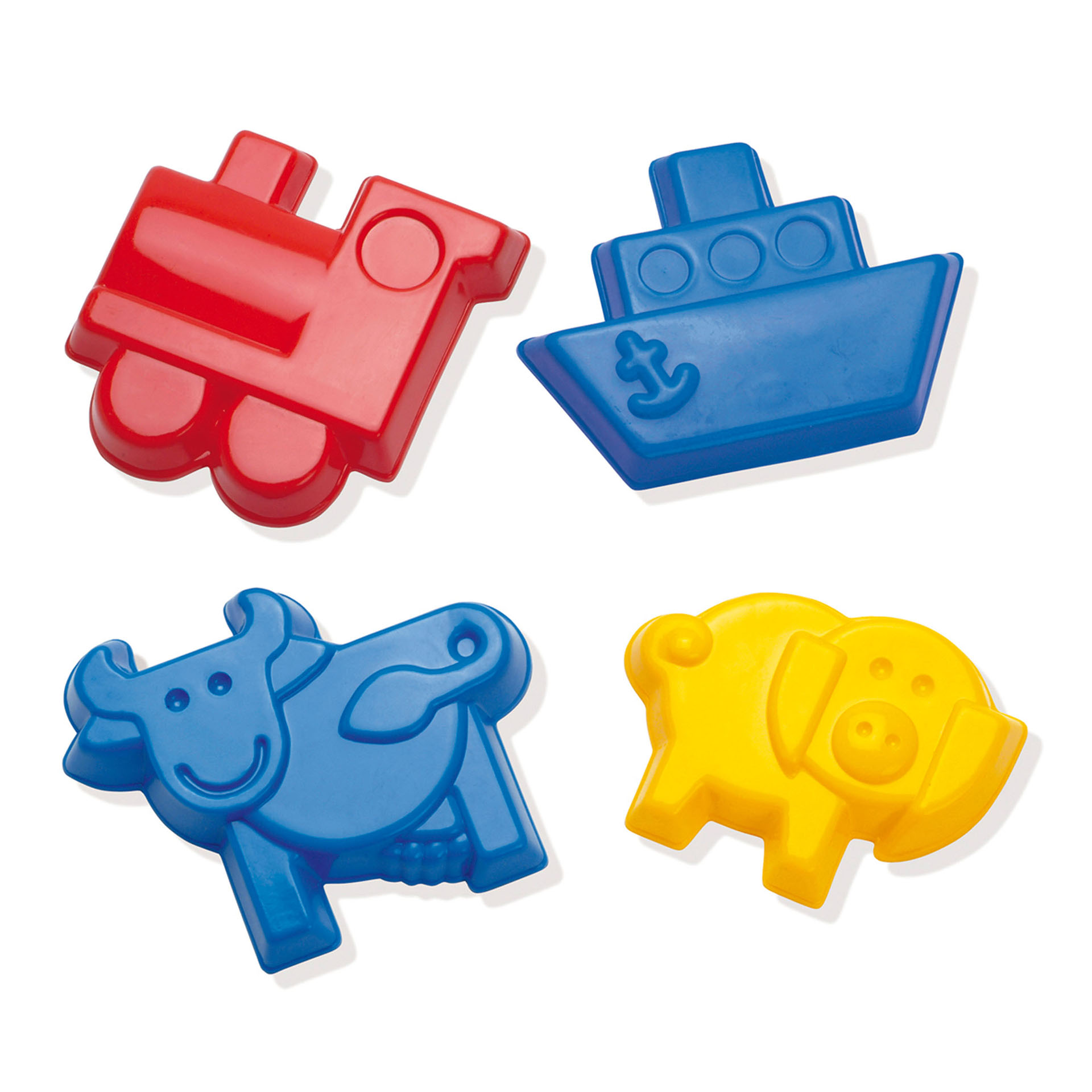 Sandformen gemischt, 4er Set
