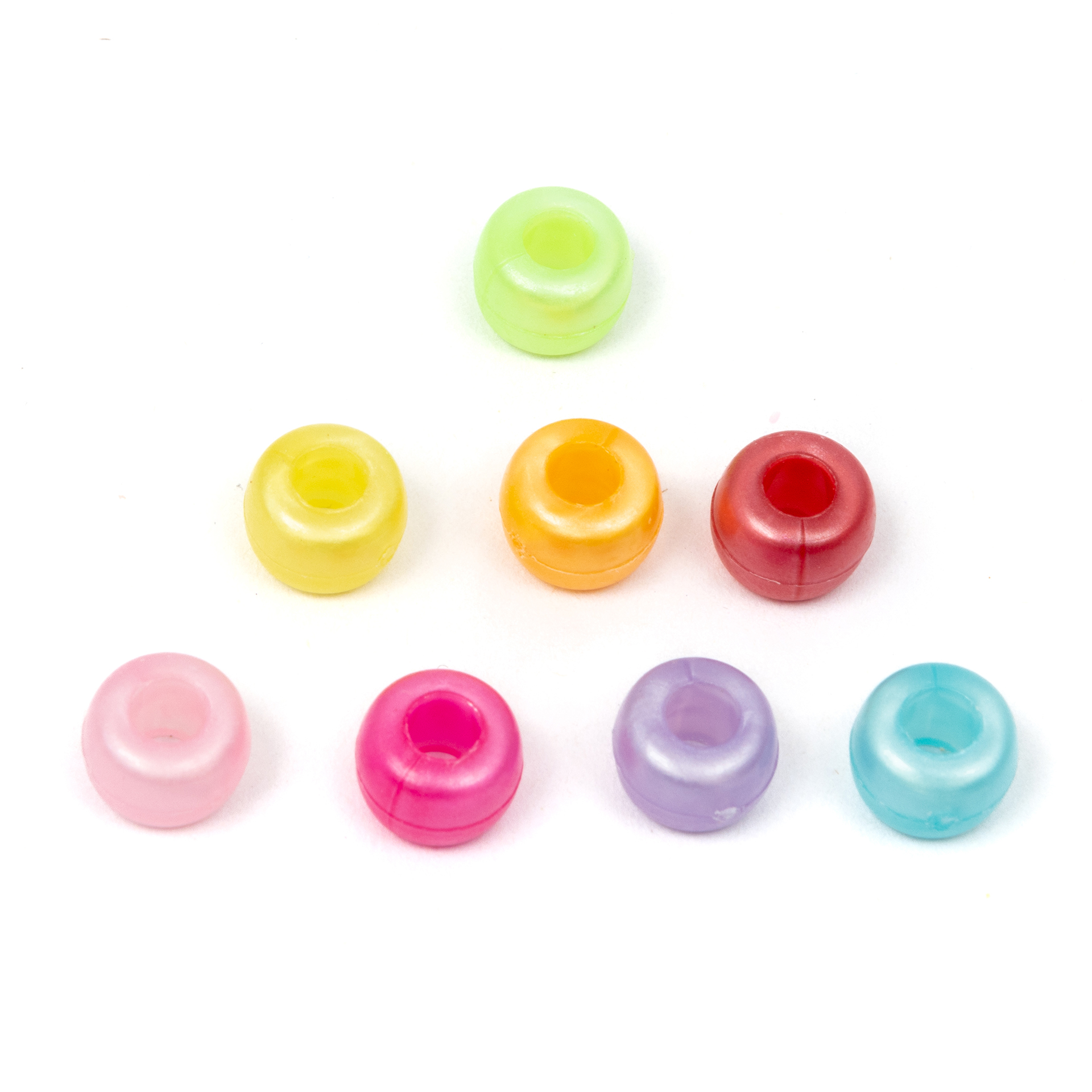 Perlen-Kongo, Perlmuttfarben, 550er Set