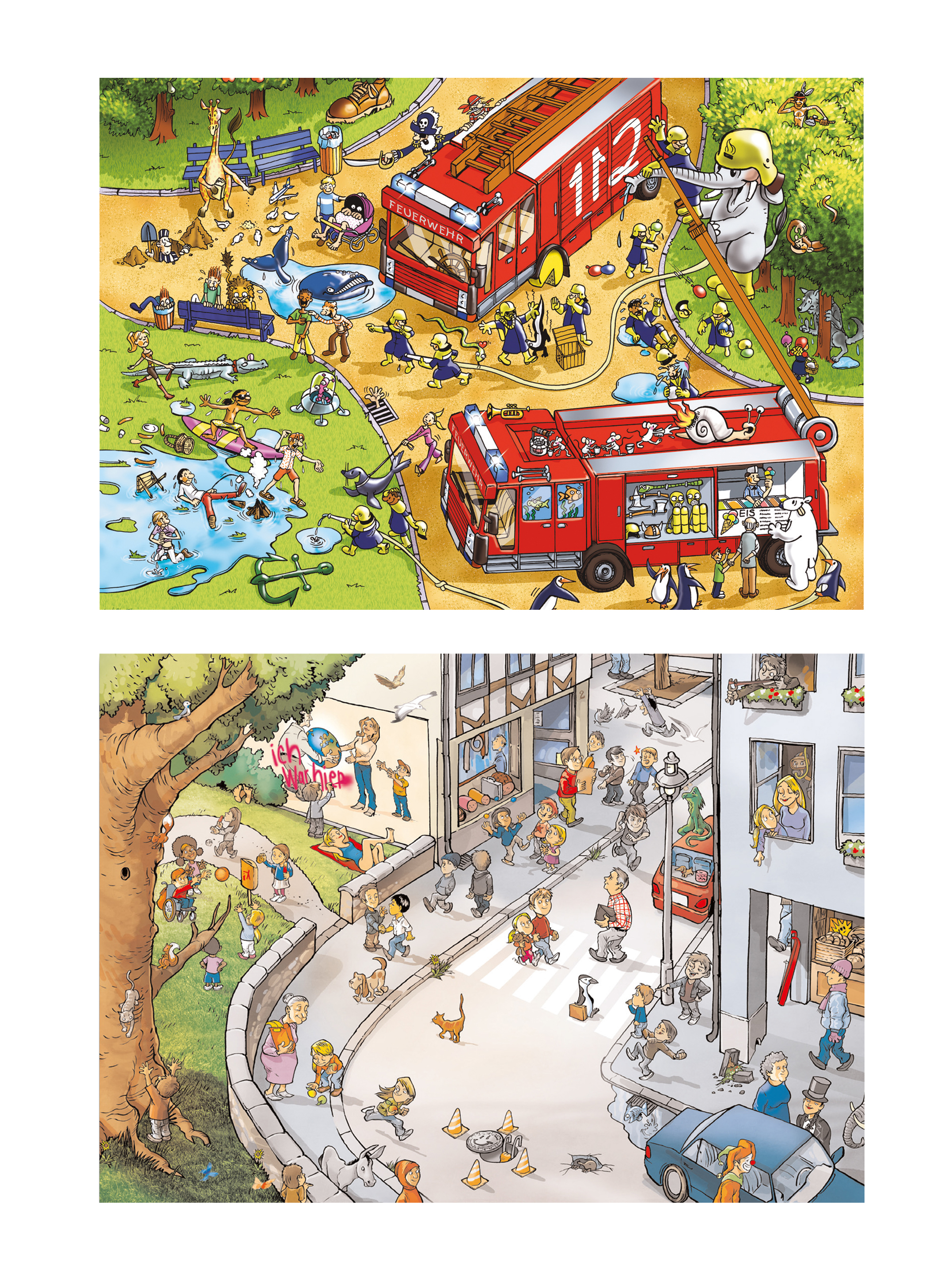 Wimmelposter Set