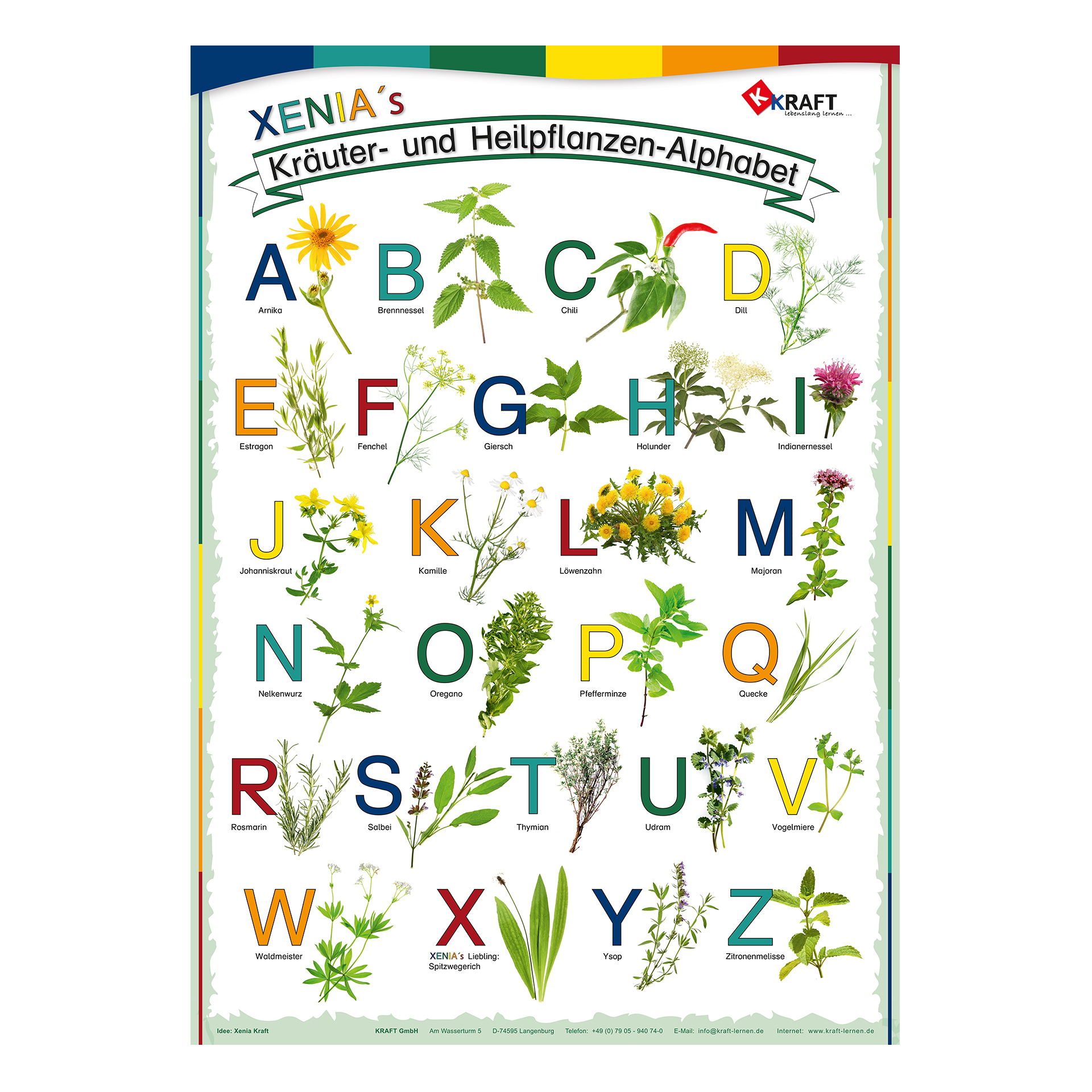 Kräuterplakat