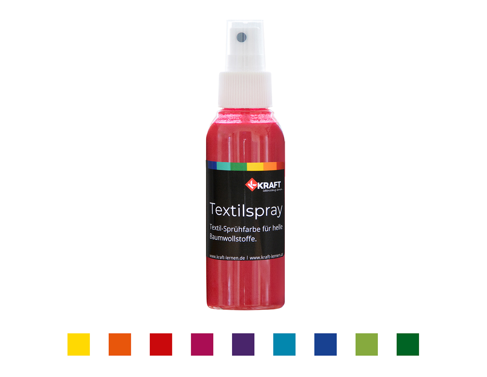Textilspray rot, 100ml