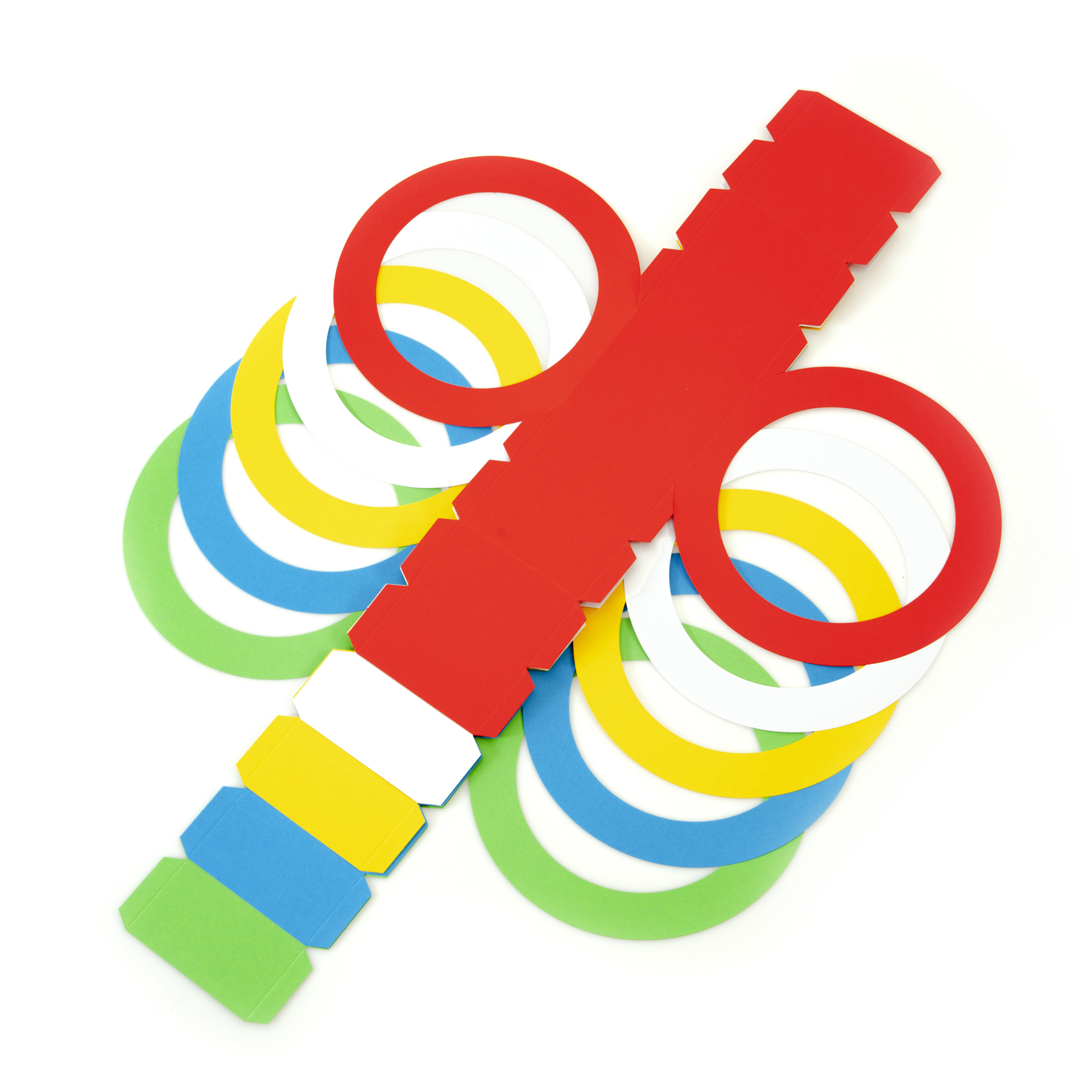 Laternenpackung Fotokarton, 5-Farben-Set