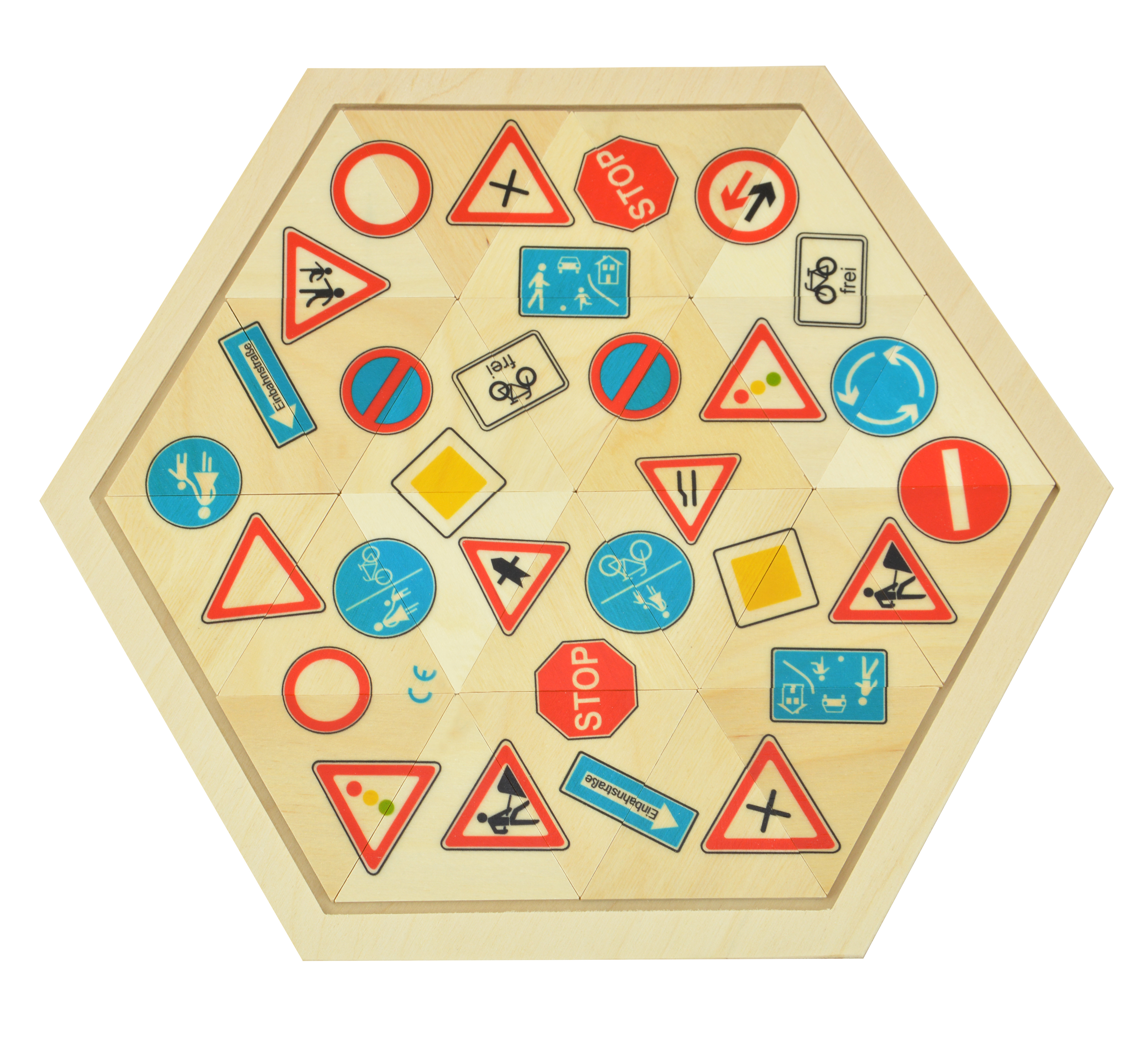 Legespiel Verkehrszeichen