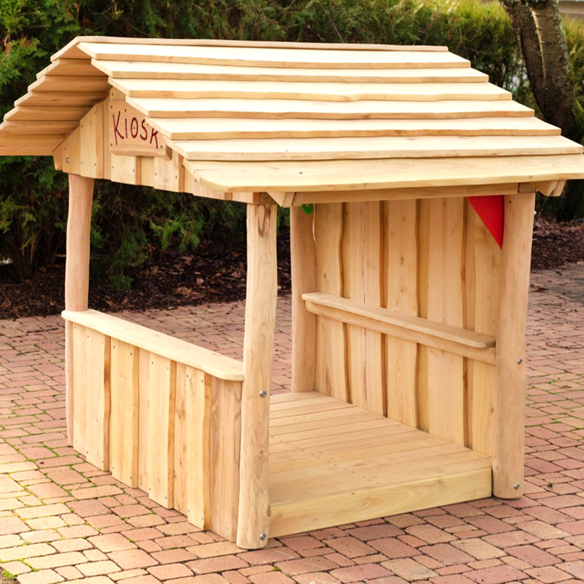 Spielhaus Kiosk für den Garten, Holz