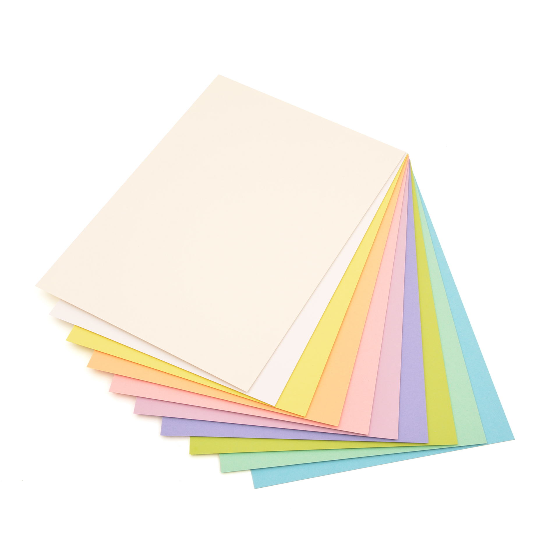 K300 g/m², A4, 40 Blatt, Pastelltöne