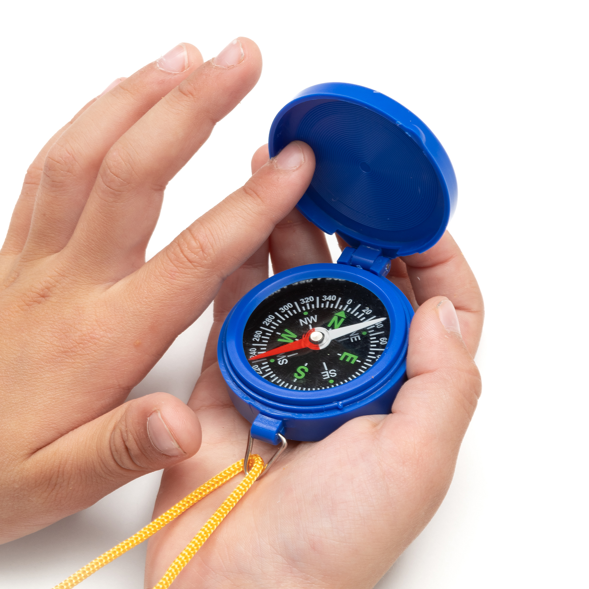 Kompass blau mini