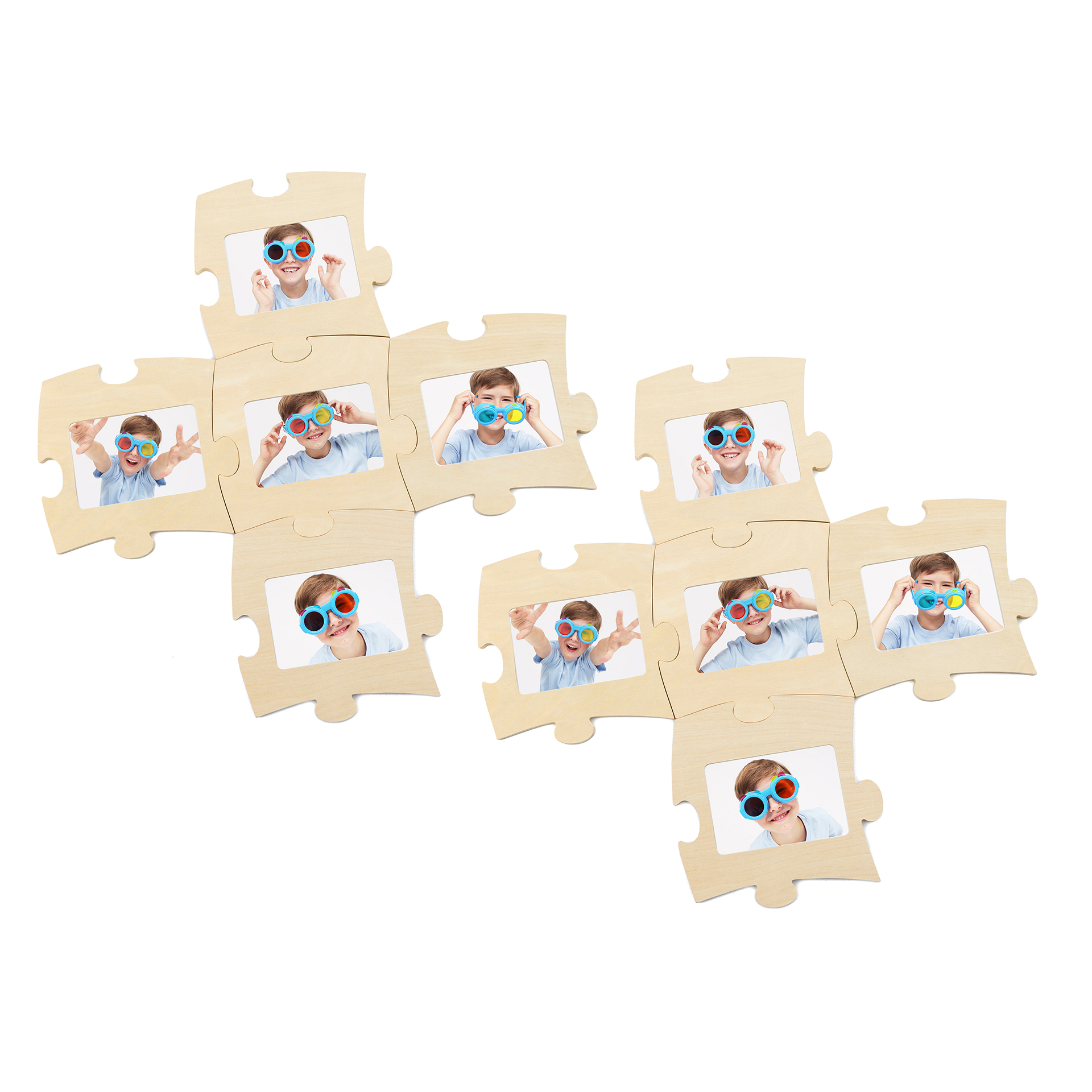 Holzbilderrahmen Puzzle