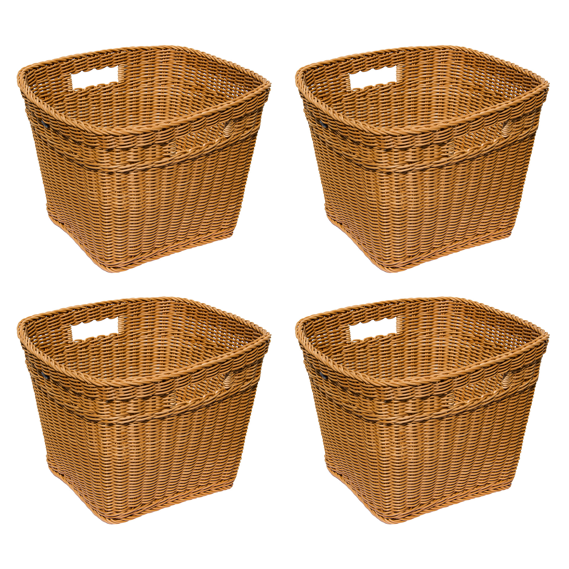 Flechtkorb Flexi, 35L, quadratisch