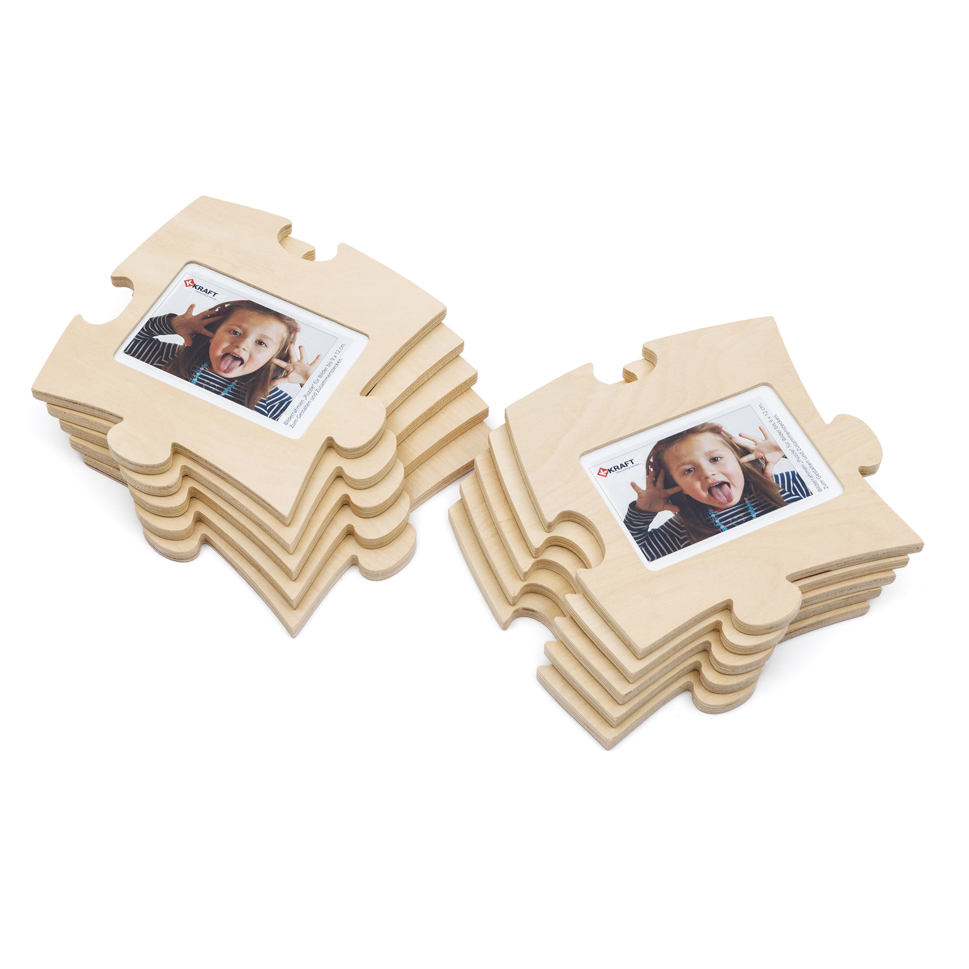 Holzbilderrahmen Puzzle