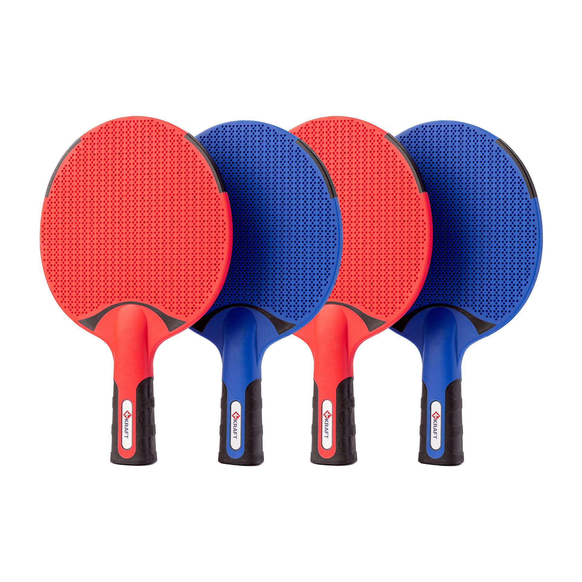 Tischtennisschläger Outdoor, 4er Set